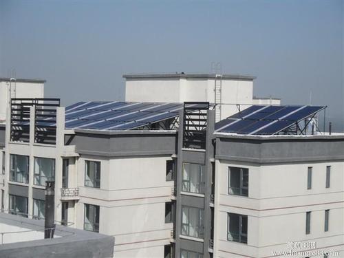 小区高层住宅太阳能热水工程系统整合优化解决方案